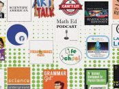 Image of a collage of a variety of podcast icons